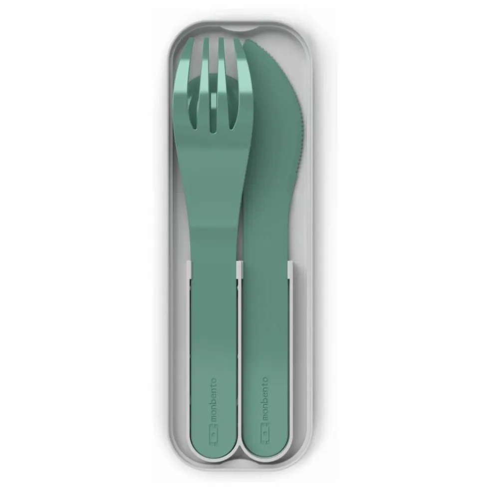 Couverts biodégradables MB Pocket Color | Vert forêt