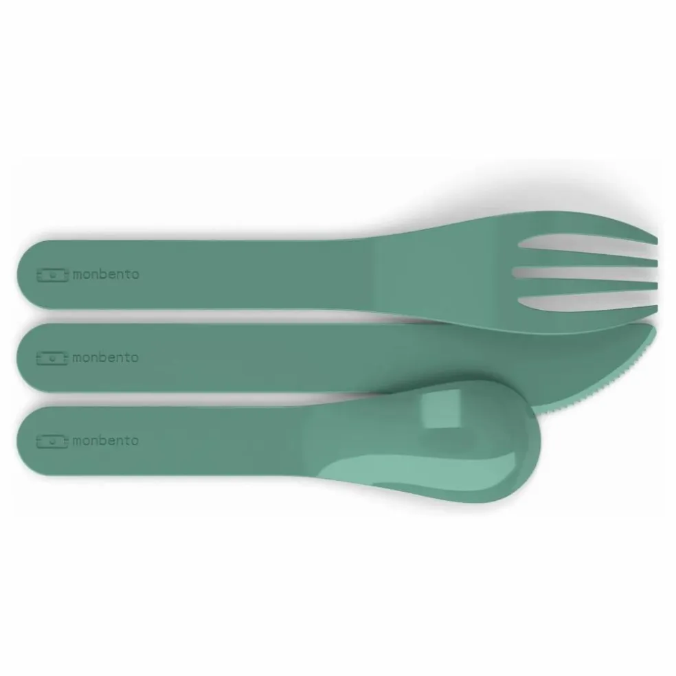 Couverts biodégradables MB Pocket Color | Vert forêt