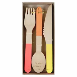 Couverts en bois - Set de 24