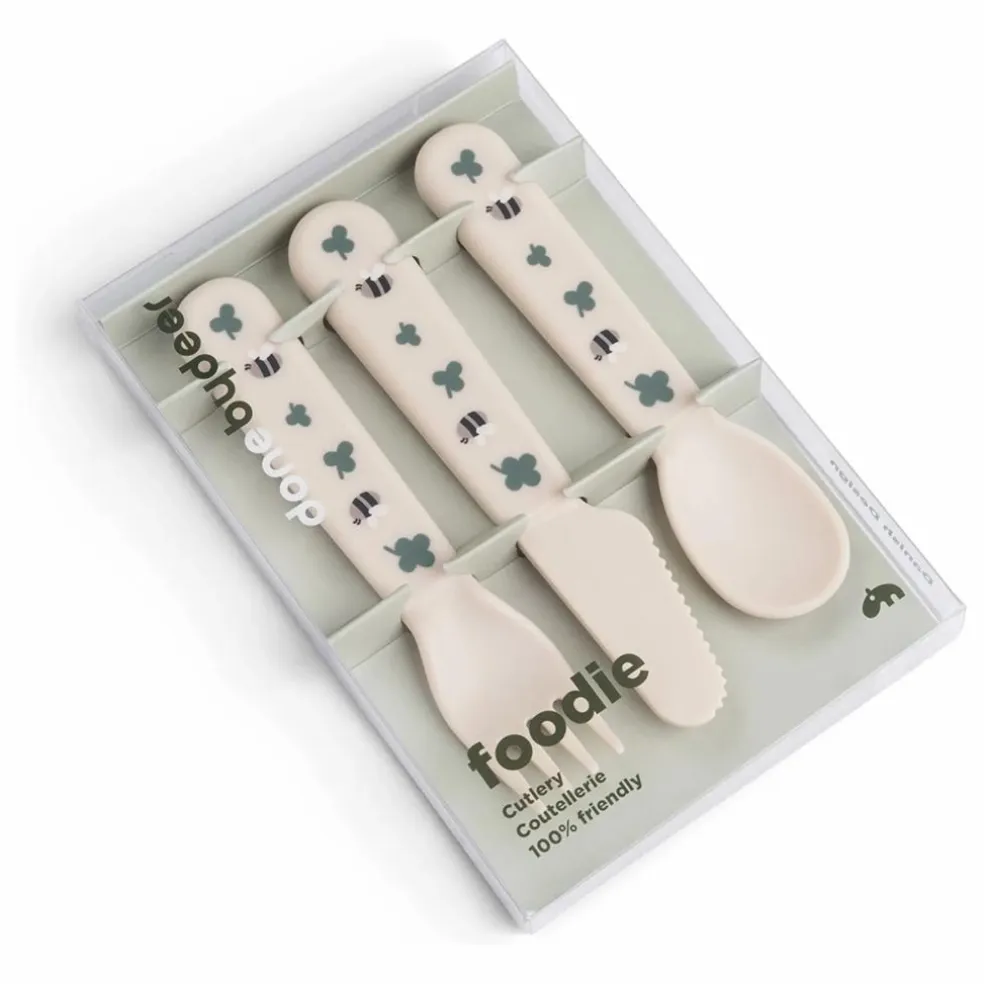 Couverts Tiny Farm - Set de 3 | Sable