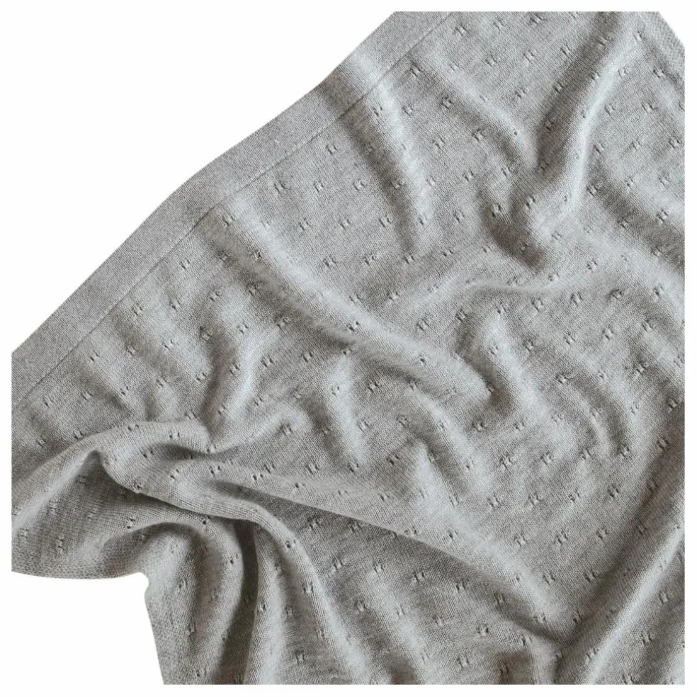 Couverture Bibi Laine Mérinos | Gris