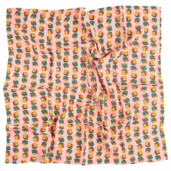 Couverture Dés Gaze de Coton Bio | Rose