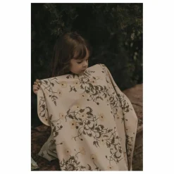 Couverture en jersey Flos Beige | Beige