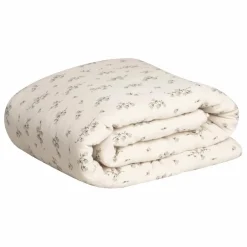 Couverture en mousseline de coton Bluebell | Crème