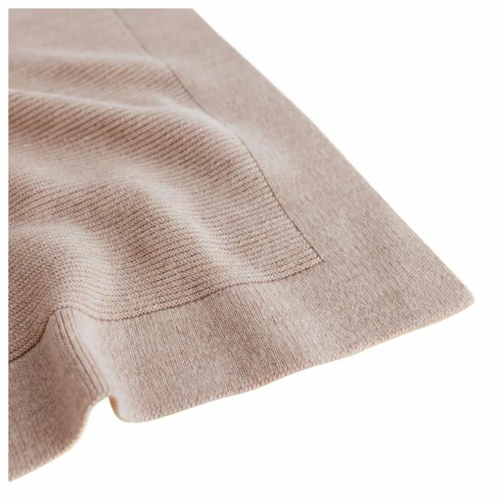 Couverture Gust Laine Mérinos | Sable