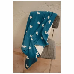 Couverture Lovely Coton Bio | Bleu