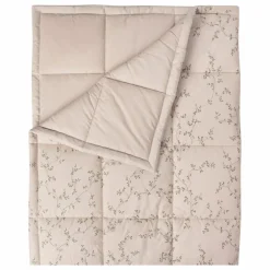 Couverture matelassée Botany en percale de coton | Vert