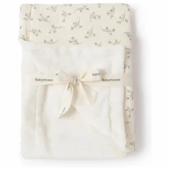 Couverture mi-saison Olive | Ecru