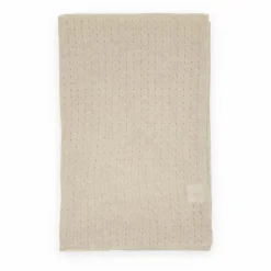 Couverture Pointelle Cachemire Bio | Beige