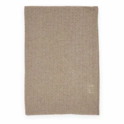 Couverture Pointelle Cachemire Bio | Camel