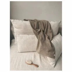 Couverture Pointelle Cachemire Bio | Camel