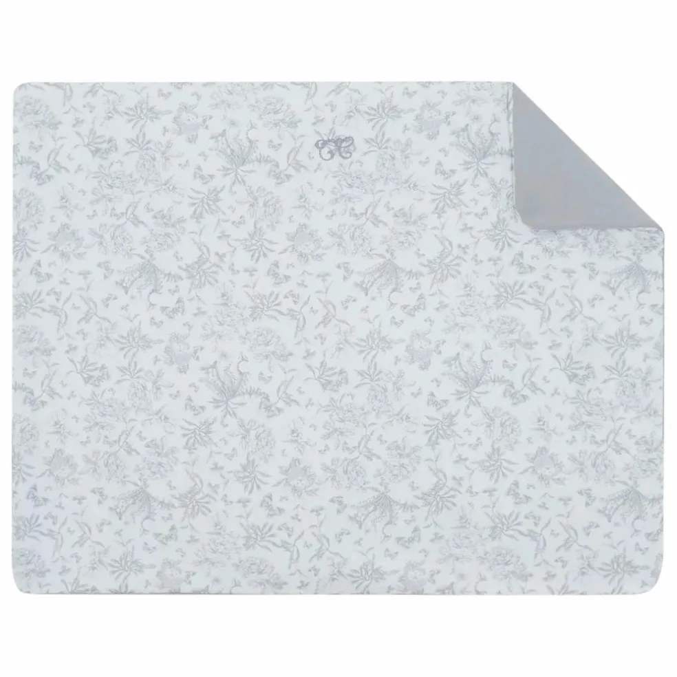 Couverture Toile de Jouy | Gris
