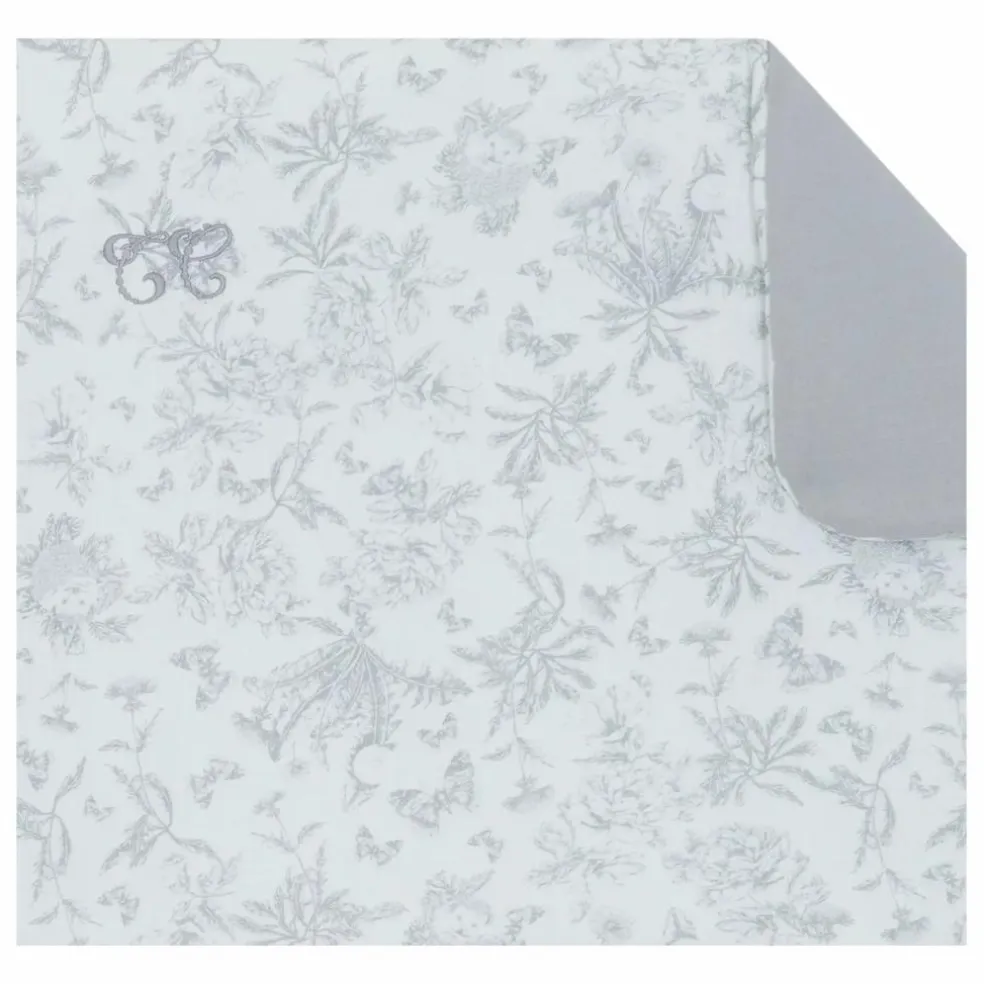 Couverture Toile de Jouy | Gris