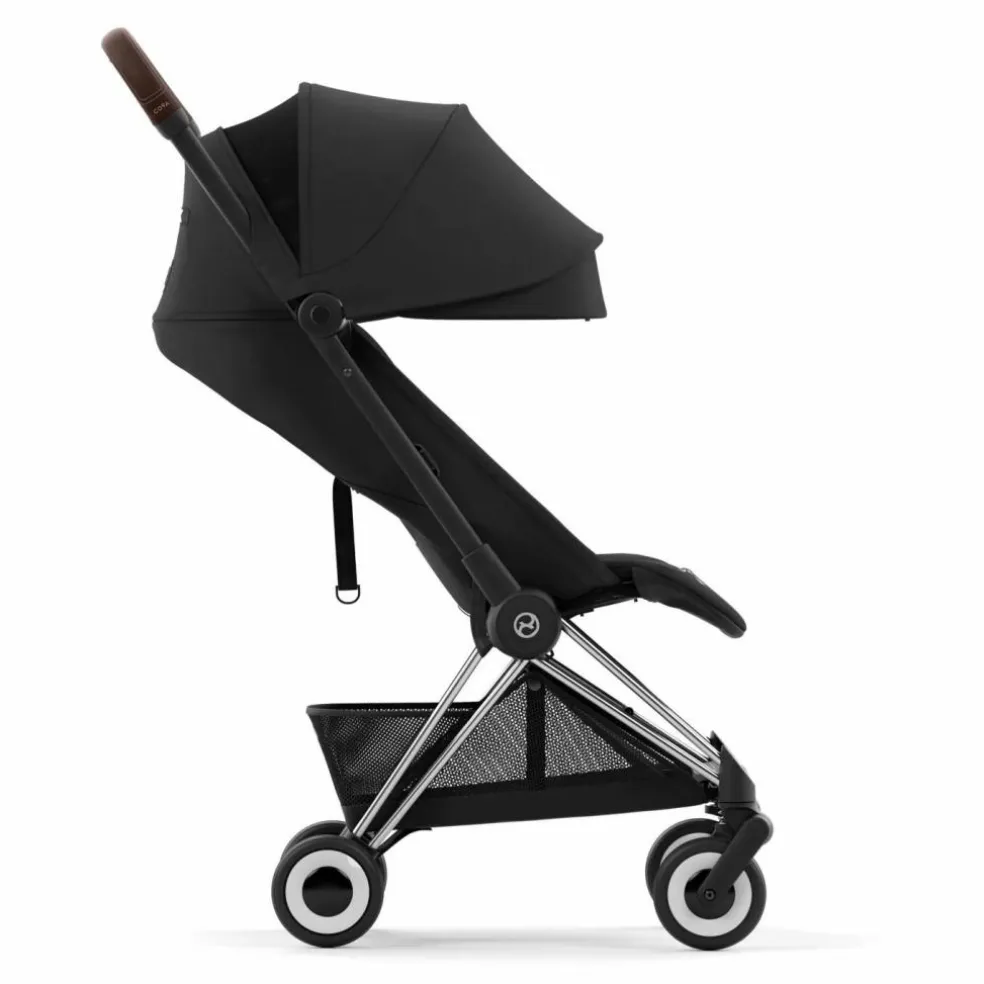 Coya - Poussette Citadine Ultra Compacte | Noir