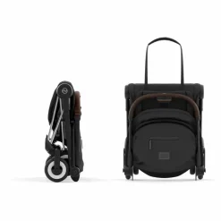 Coya - Poussette Citadine Ultra Compacte | Noir
