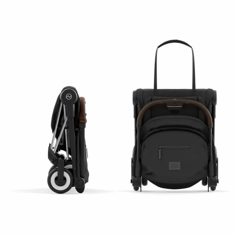 Coya - Poussette Citadine Ultra Compacte | Noir