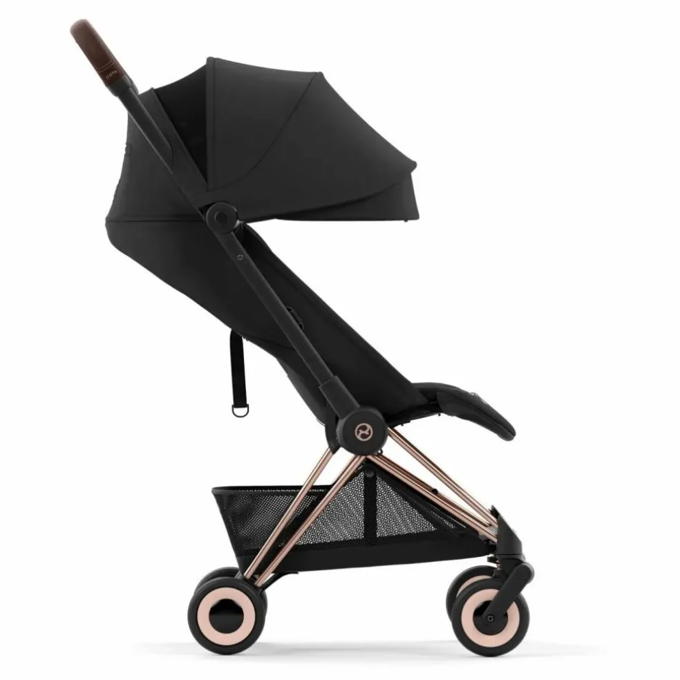 Coya - Poussette Citadine Ultra Compacte | Noir