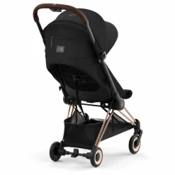 Coya - Poussette Citadine Ultra Compacte | Noir