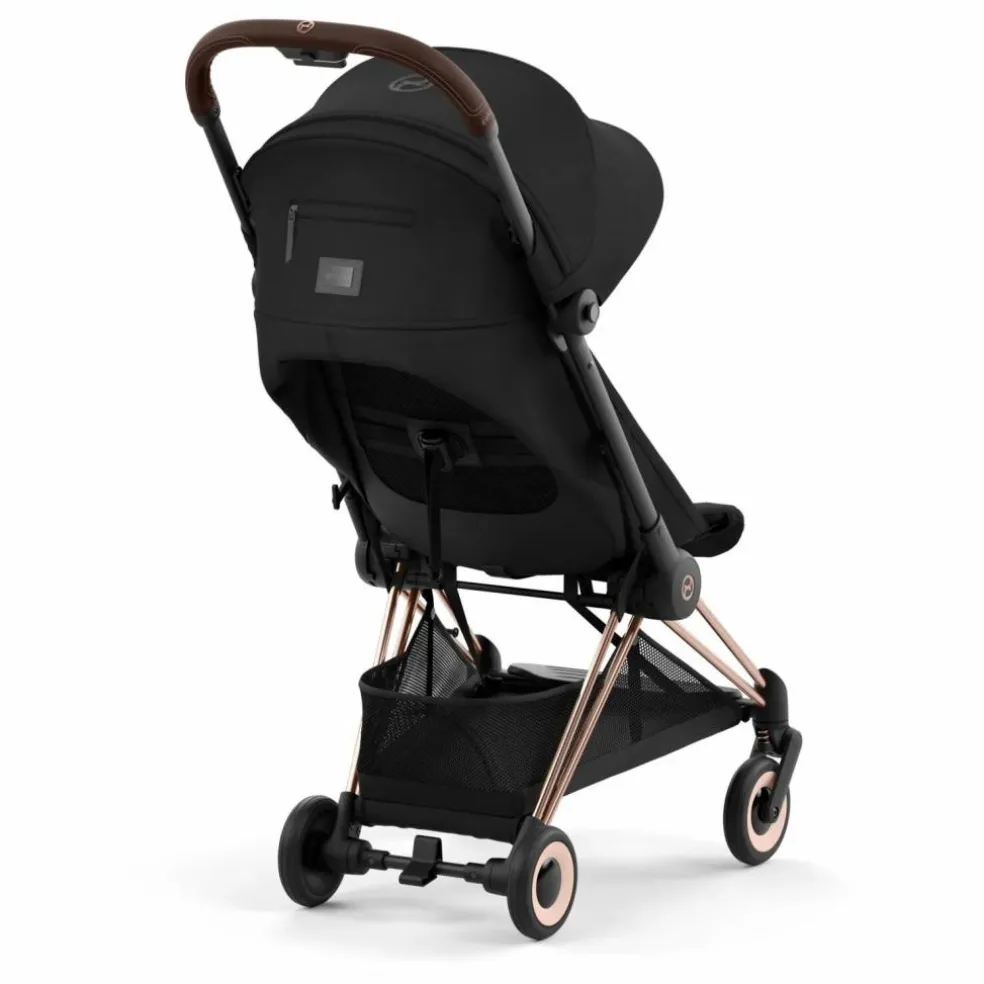 Coya - Poussette Citadine Ultra Compacte | Noir