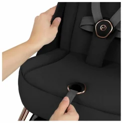 Coya - Poussette Citadine Ultra Compacte | Noir
