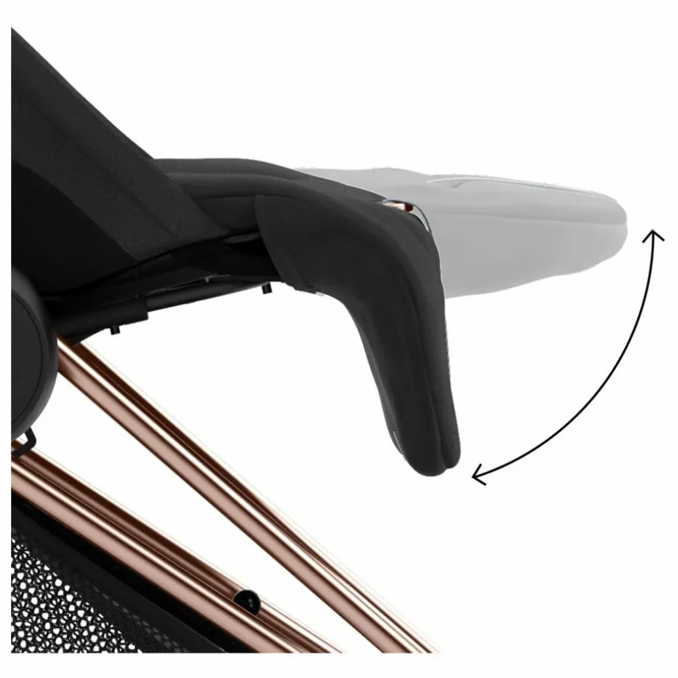 Coya - Poussette Citadine Ultra Compacte | Noir
