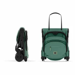 Coya - Poussette Citadine Ultra Compacte | Vert kaki