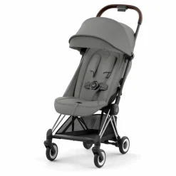 Coya - Poussette Citadine Ultra Compacte | Gris