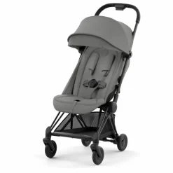 Coya - Poussette Citadine Ultra Compacte | Gris