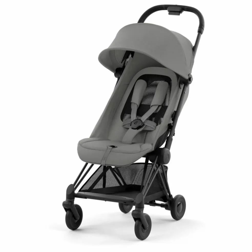 Coya - Poussette Citadine Ultra Compacte | Gris