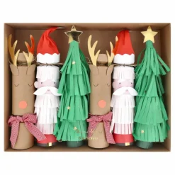 Crackers de Noël - Lot de 6