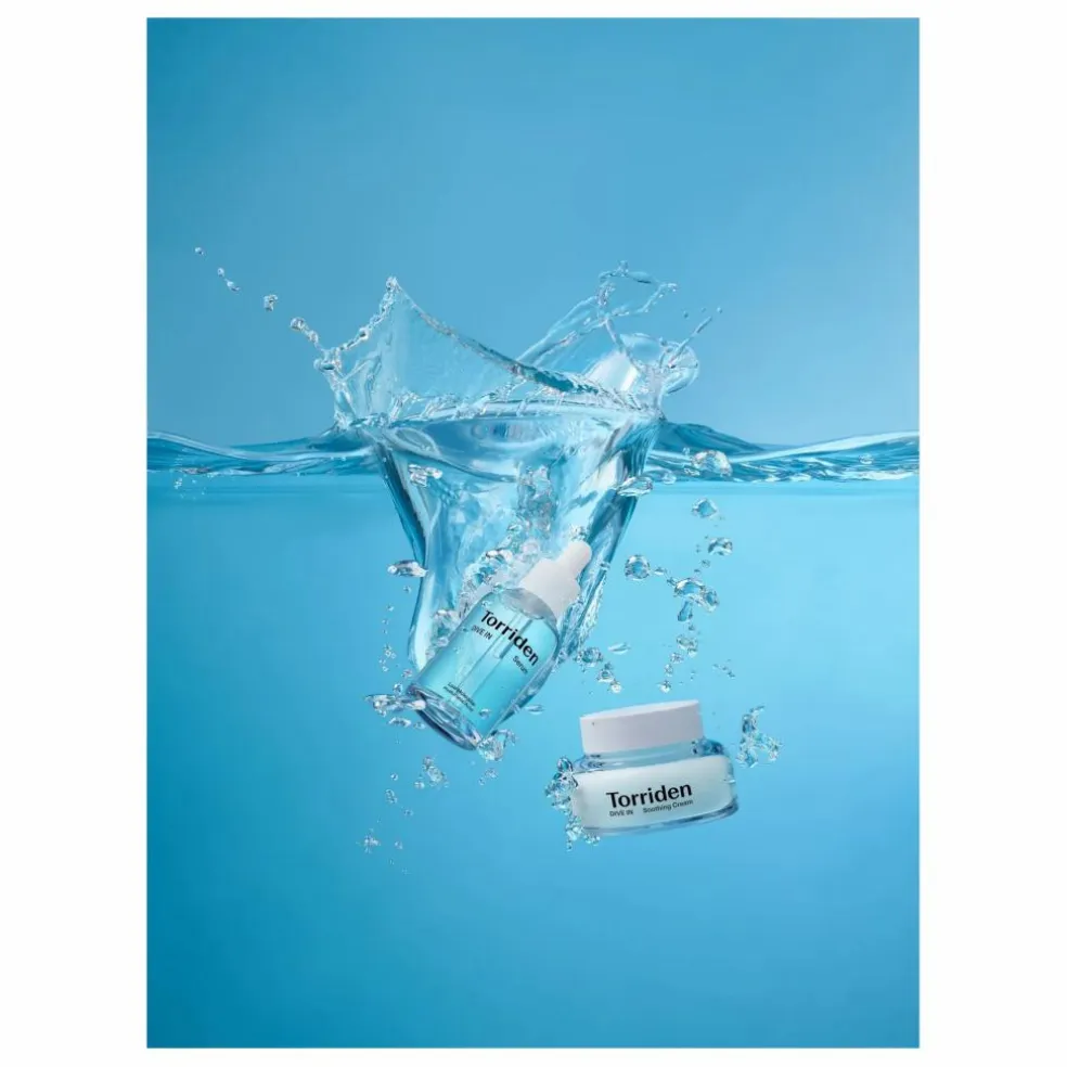Crème apaisante à l'acide hyaluronique Dive In - 100ml