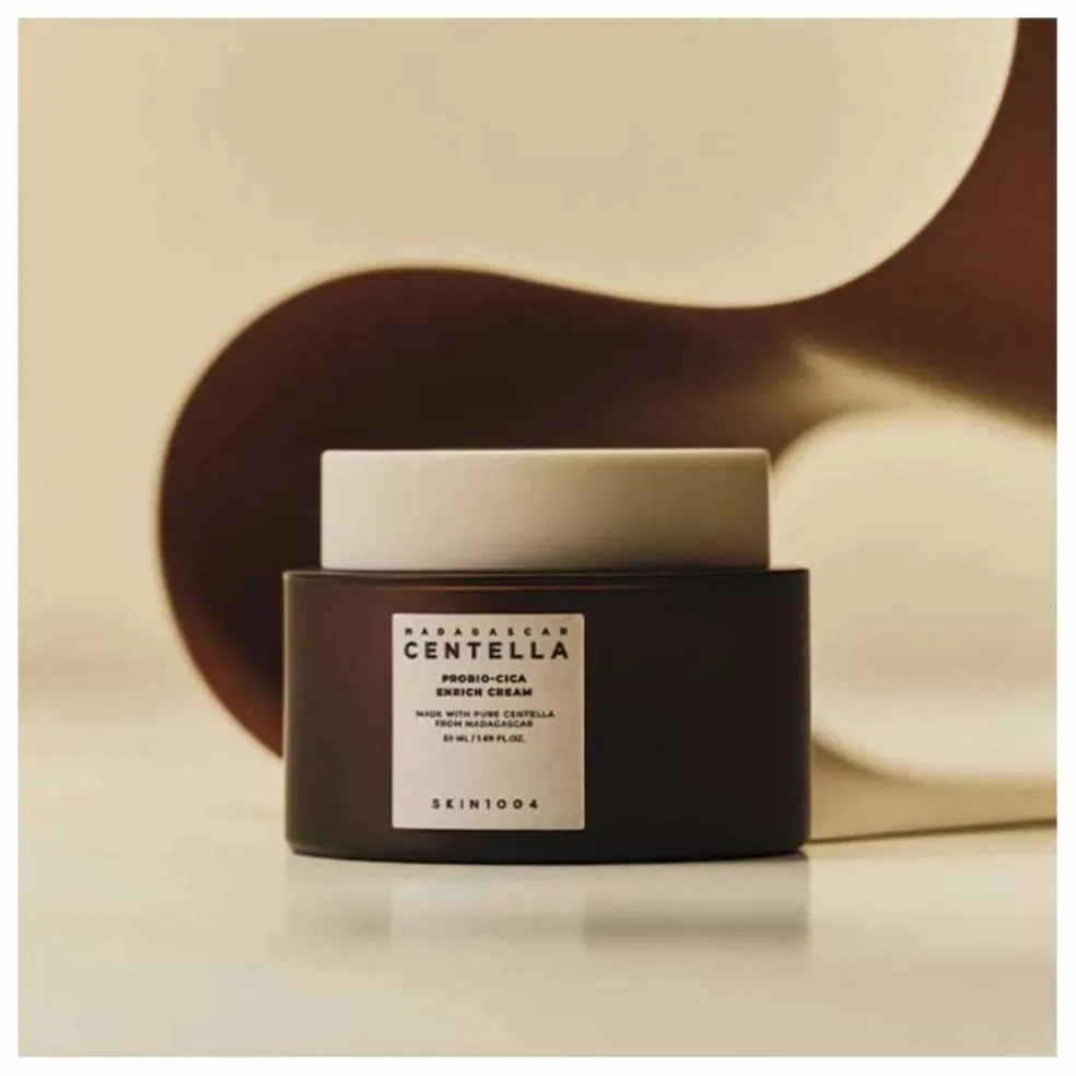 Crème hydratante riche à la centella asiatica et aux probiotiques - 50ml
