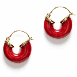 Créoles Petit Swell | Rouge
