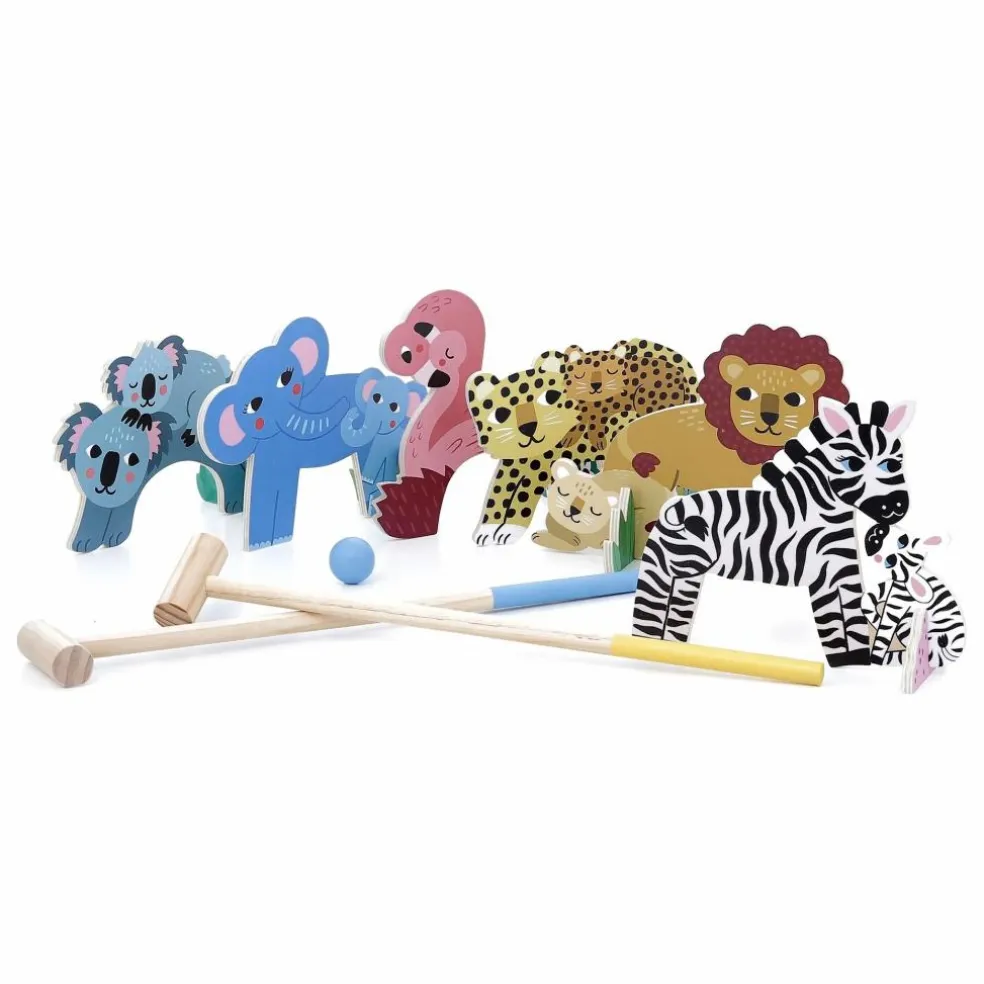 Croquet en bois Petit Safari