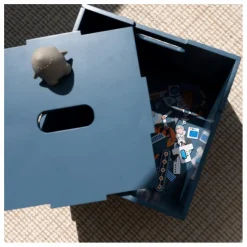 Cube de rangement | Bleu