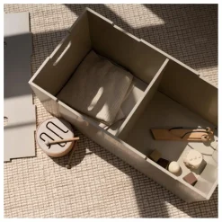 Cube de rangement XL | Beige