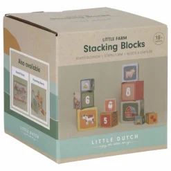Cubes à empiler en carton FSC - Little Farm