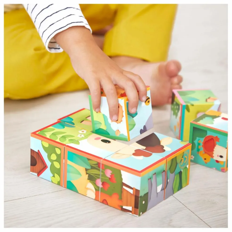 Cubes animaux de la ferme