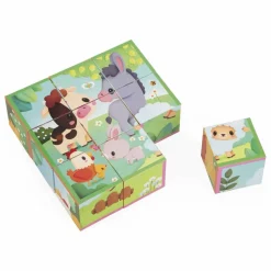 Cubes animaux de la ferme