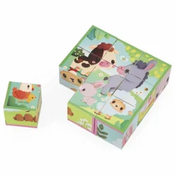 Cubes animaux de la ferme