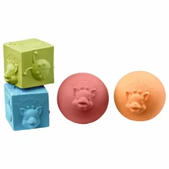 Cubes et balles Sophie la girafe - Set de 4