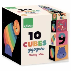 Cubes gigognes Arc-en-ciel