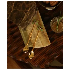 Cuillères à café - Set de 2 | Doré