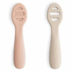 Cuillères bébé en silicone | Blush