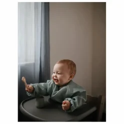 Cuillères bébé en silicone | Beige