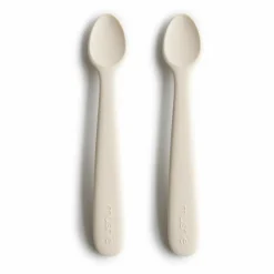 Cuillères en silicone - Set de 2 | Ivoire
