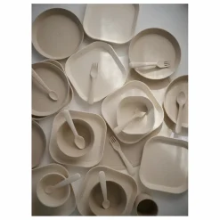 Cuillères en silicone - Set de 2 | Ivoire