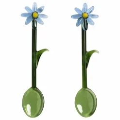Cuillères Flora - Set de 2 | Bleu
