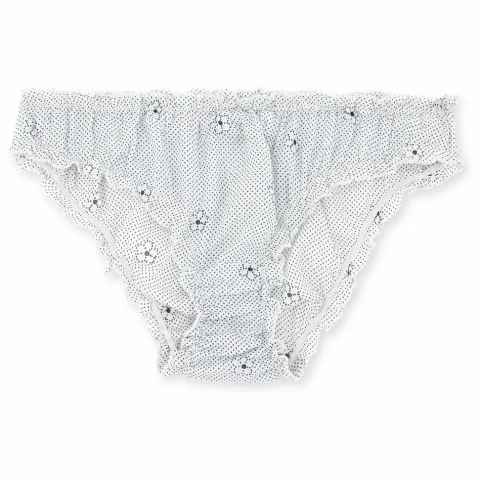 Culotte Alia Fleurs | Bleu