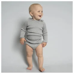 Culotte Haute Bobbi Soie et Coton | Gris